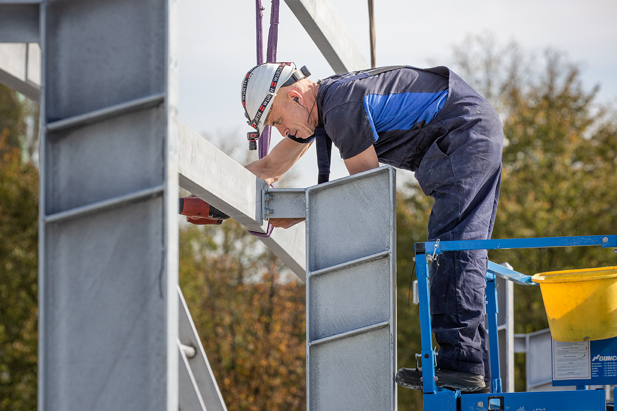 Bouwfotografie Staalbouw